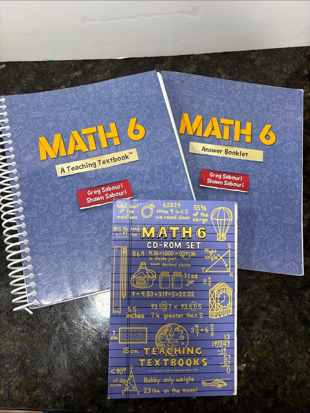 Teaching Textbooks Math 6 Set